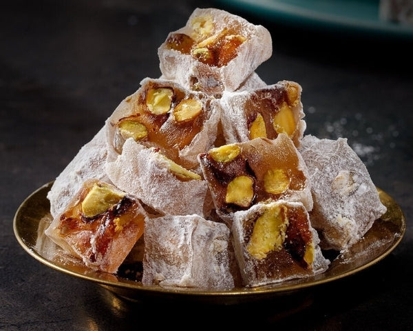 Safran Double Roasted Turkish Delight with Pistachio 400 GR