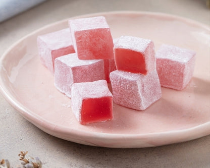 Safran Rose Flavored Turkish Delight 400 GR