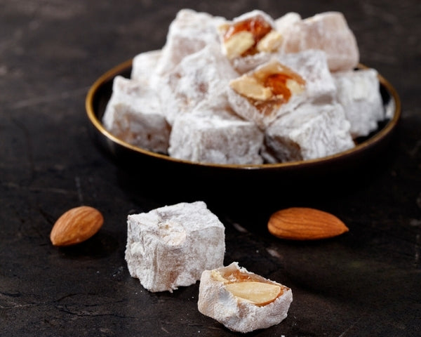 Safran Turkish Delight with Almond 400 GR