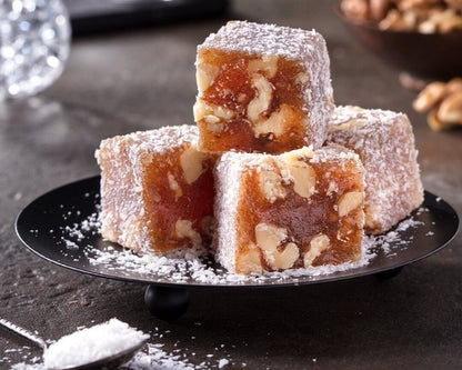 Safran Turkish Delight with Fig and Walnut 400 GR